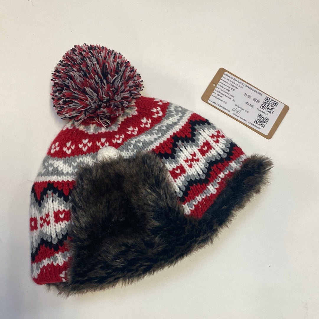 Recycled Nordic Ear Flap Beanie