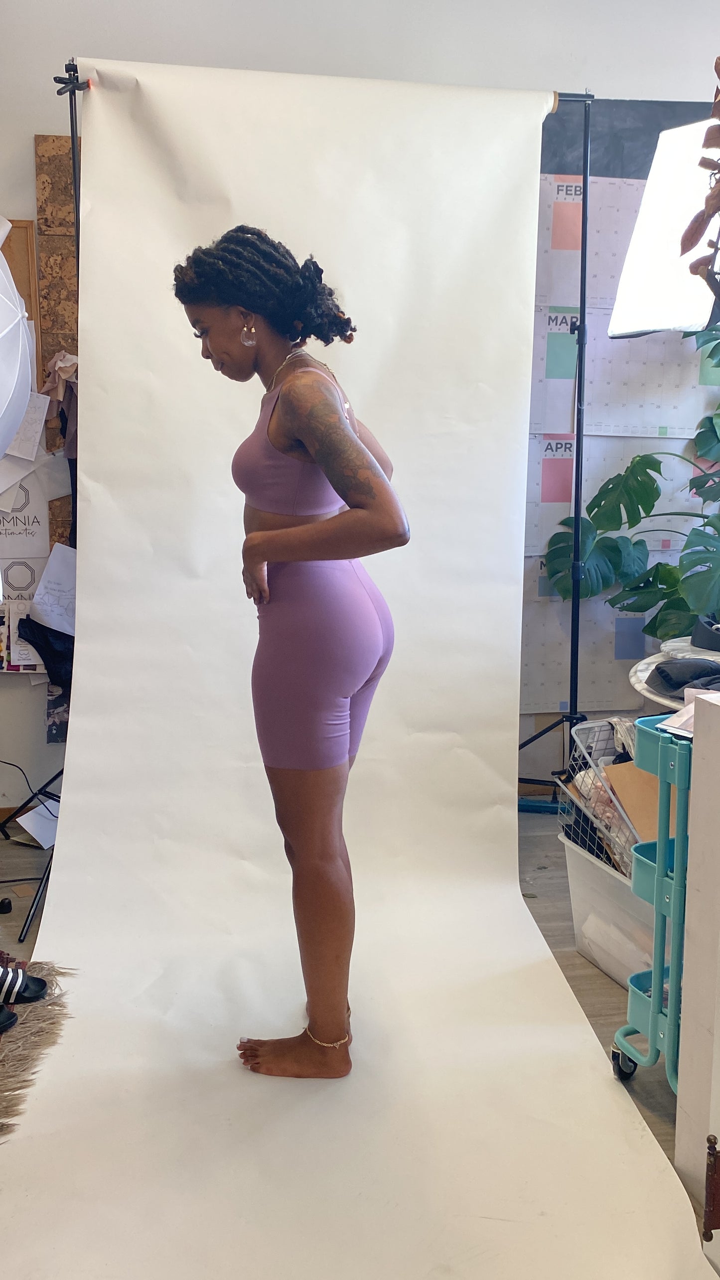 LAPIS Shaper Shorts Lilac