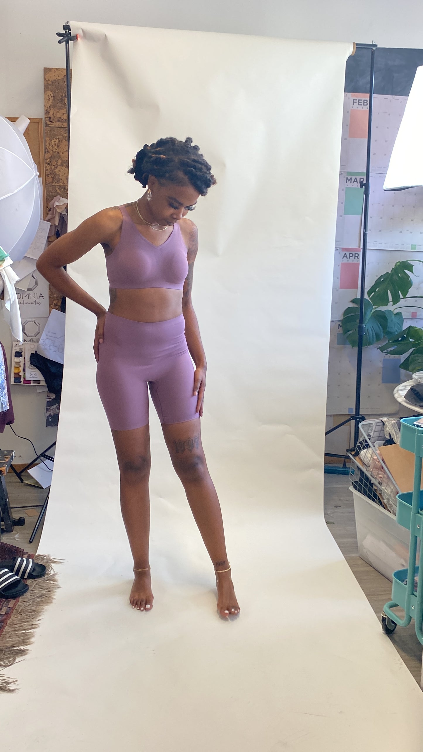 LAPIS Shaper Shorts Lilac